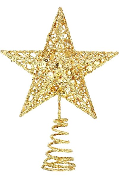sheful 20cm Christmas Tree Topper, Gold Tree Topper Star Xmas Star Decoration...