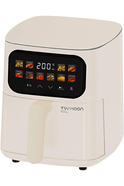 Typhoon مقلاة هوائية TY-04-006 OW، 1400 واط، 5 لتر، 10 وظائف، مؤقت 60 دقيقة -...