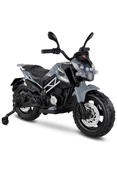Bucuks Mey İthalat® 447 Motocross Akülü Motorsiklet 12V Gri