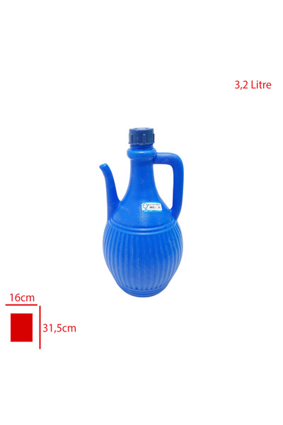 izmiryapımarket Büyük İbrik Plastik 3.2 Litre