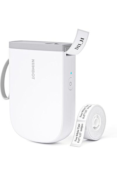 NiiMbot D110 Upgraded Version Mini Label Maker Machine with Tape, Portable Bl...