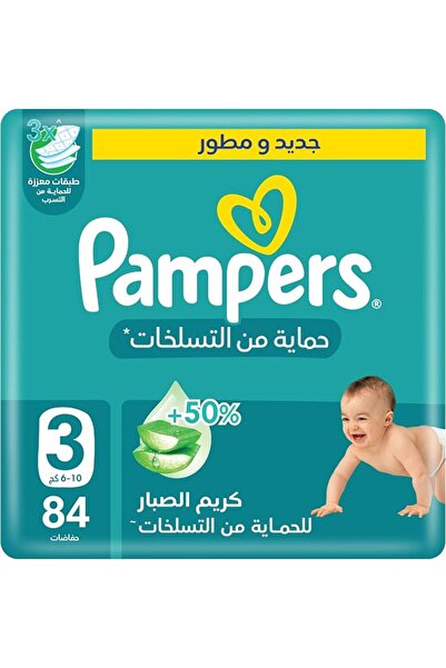 Pampers Baby Wipes Pampers Rash Protection Taped Diapers, Size 3, 6-10kg, Gia...