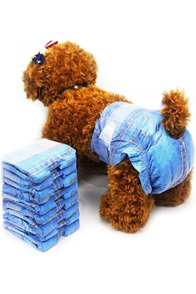 TERRIFI Disposable Dog Diapers for Female Dogs, Super Absorbent Soft Pet Diap...