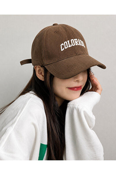 COLORADO Nakışlı Unisex Beyzbol Şapka Ayarlanabilir Günlük Kep Kadın Erkek