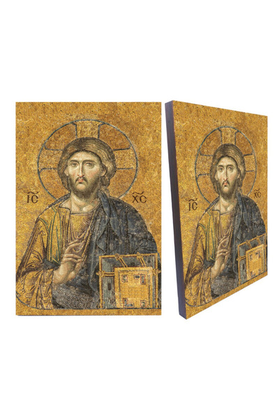 Ayasofya Hz.isa ikonası, Mosaic Desen Pantokrator İsa İkonası