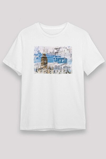 Darkhane Big Ben White Unisex T-Shirt T-Shirt
