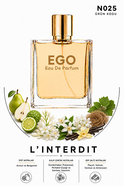 egoparfüm N025 - Linterdit 50 ml edp kalite kadın parfüm