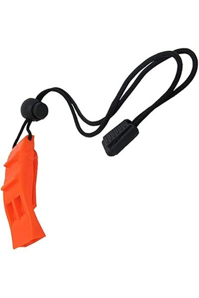 Scuba Choice صفارة غوص برتقالية على شكل دولفين للسلامة أثناء الغوص، الأعلى صو...