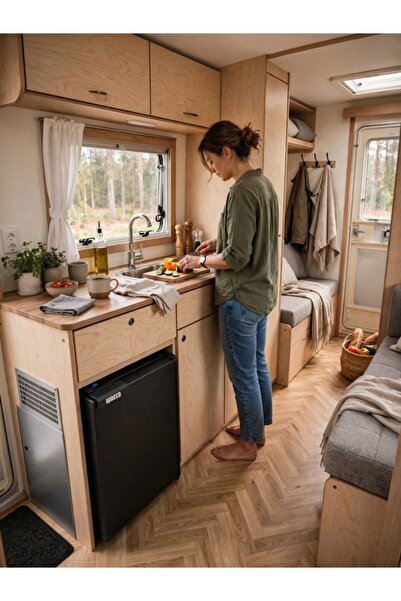 Dometic Wcr 80 75L 12/24V Kompresörlü Sabit Karavan Buzdolabı