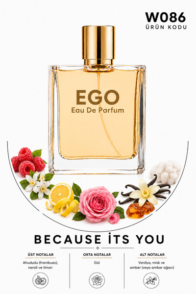 egoparfüm W086 - Because its you 50 ml edp kalite kadın parfüm