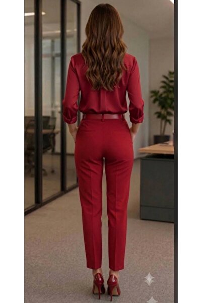 Klasık Kesim Ofis Pantalonu