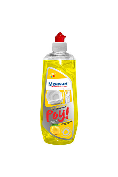 Misavan Detergent vase POY cu bicarbonat si lamaie 500ml