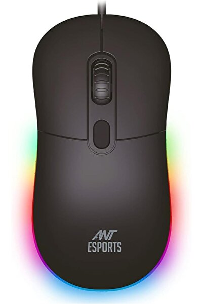 Ant Esports GM40 RGB Wired Optical Gaming Mouse | Minimalist Design | 2400 DP...