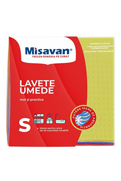 Misavan Lavete umede universale Misavan, 14*16cm, S, 3 buc/set