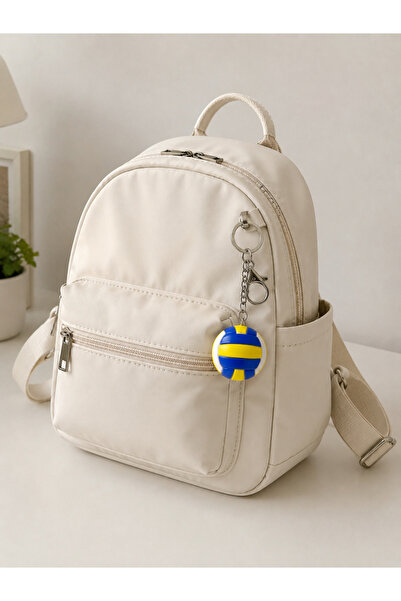 ELOVE Breloc unisex cu minge de volei, amuletă pentru geantă, accesoriu
