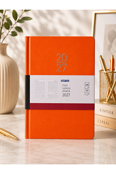 Gıpta أجندة 2027 مقاس 17×24 336 صفحة 107-ECK مخططة