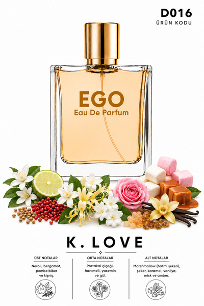 egoparfüm D016 - Love 50 ml edp kalite kadın parfüm