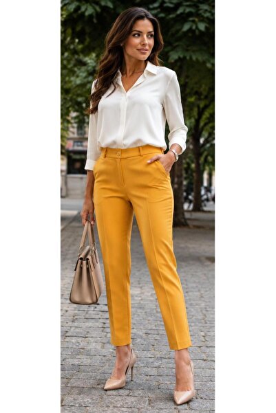 Klasık Kesim Ofis Pantalonu