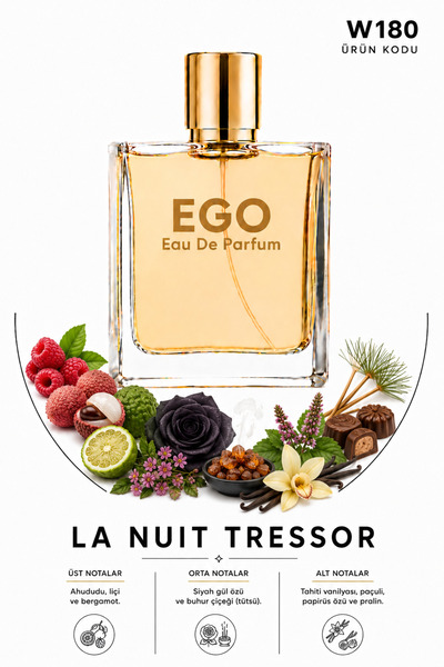 egoparfüm W180 - La nuit tresor 50 ml edp kalite kadın parfüm