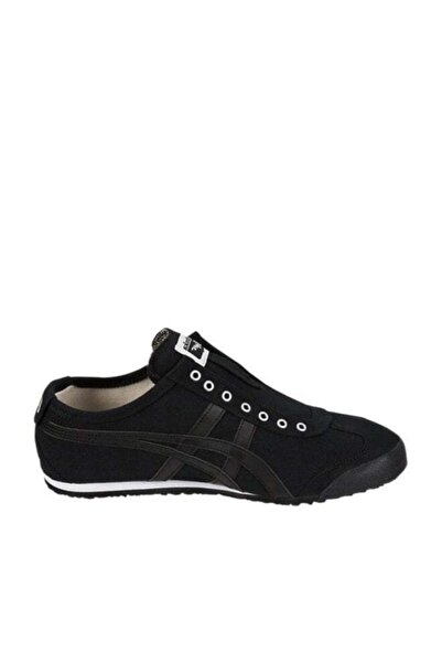 Asics & Onitsuka Tiger MEXICO 66 Slip-On Canvas Casual Sneakers Shoes Pure Black