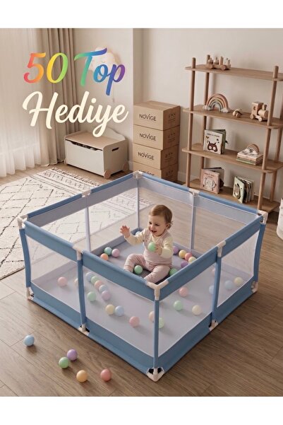 AVOCADO 120x120 Güvenli Çocuk Ve Bebek Oyun Alanı Seti (2’li) 120x120 Oyun Parkı