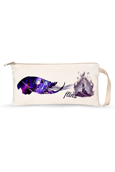 Define Moyas Genshin Impact Flins Double Printed Laminated Raw Fabric Pen Hol...