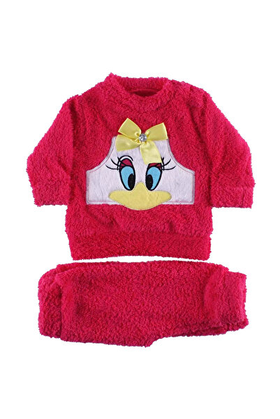 bebegen Baby Girl Fuchsia Welsoft 2-Piece Plush Set with Duck
