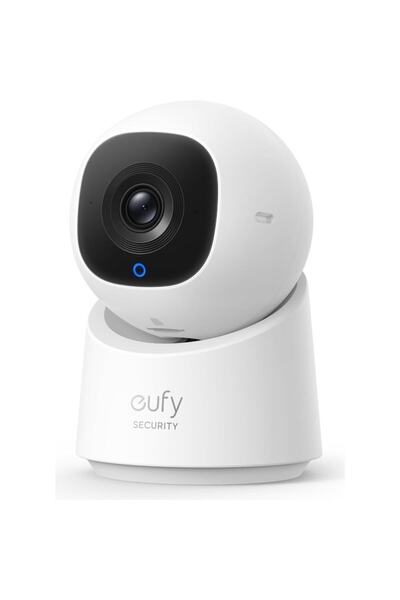Eufy Security Cameră de supraveghere interioară 2K, eufy, Panoramare/Înclinar...