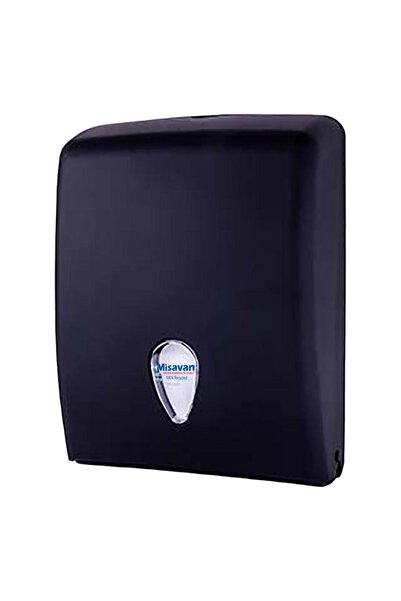 Misavan Dispenser prosoape pliate V -LINE Negru