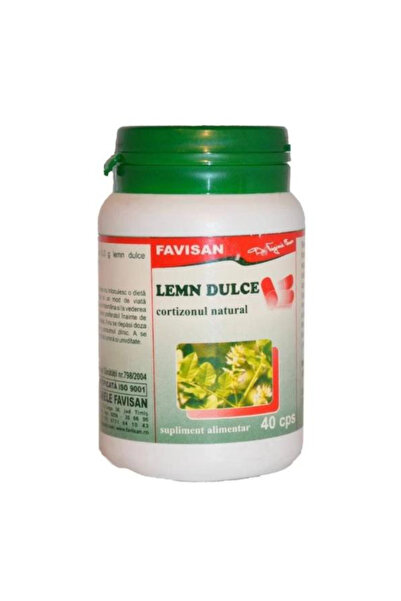 Favisan Lemn Dulce Favisan, 40 capsule