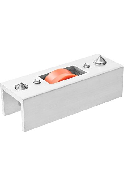Bmb TOOLS V-Sliding Door Pulley -Orange- Single-Wheel Roller with Metal Brack...