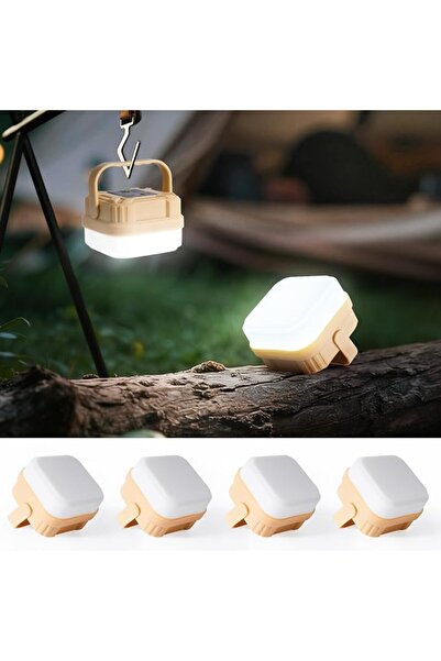 TERRIFI 4 Packs Rechargeable Camping Lights LED Camping Lantern,300LM, 3 Ligh...