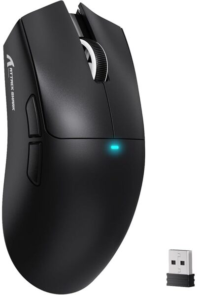 SiLabor X Attack Shark فأرة ألعاب لاسلكية ATTACK SHARK X11SE، خفيفة الوزن 63 ...