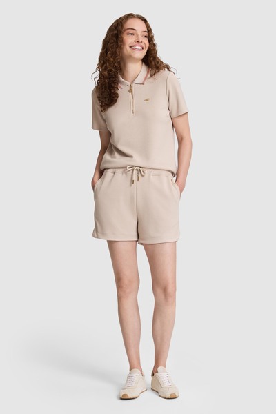 U.S. Polo Assn. شورت نسائي محبوك بالحجارة 50323479-VR049