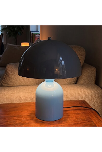 BY-LAMP Soho Soft Mavi Metal Masa Lambası | ByLamp