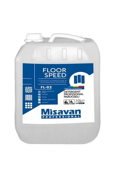 Misavan Detergent pardoseli cu uscare rapidă Professional Floor Speed 10l