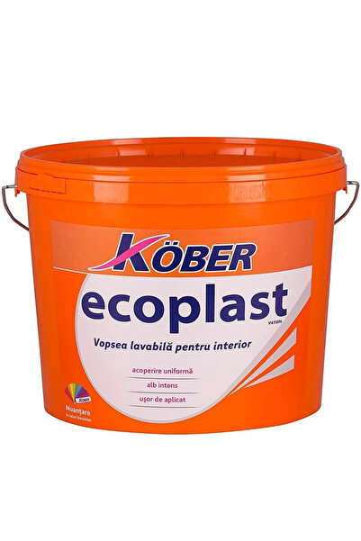 Kober VOPSEA LAVABILA INTERIOR, ALBA, ECOPLAST, 8.5L,