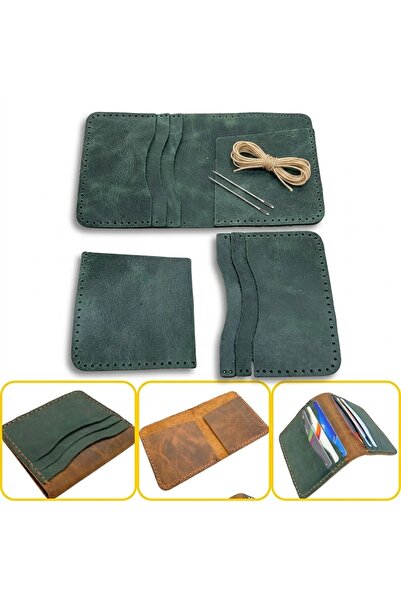 ipekbazaar مجموعة صنع المحفظة الجلدية من Diy Koza، مجموعة صنع المحفظة الرجالي...