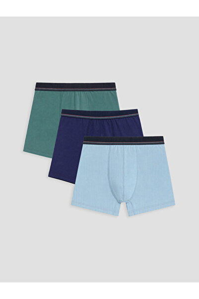 LC Waikiki Shining Store's Glowing Choices Cotton Stretchable Men's Boxer 3 Pack