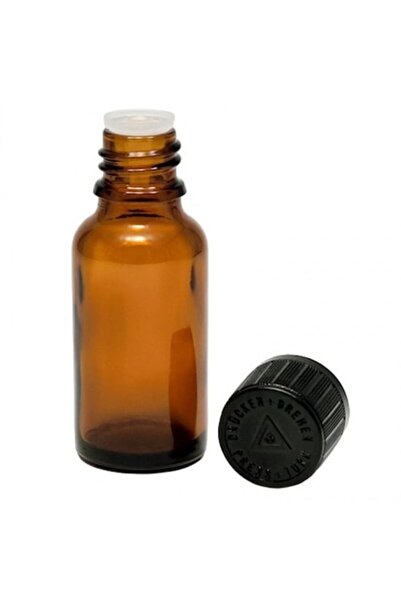 Bottle Flacon de chihlimbar cu picurător, capac de siguranță pentru copii, 20ml