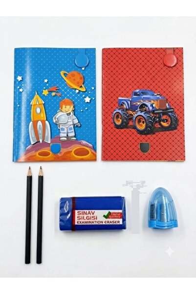U-DEEP 6 Piece Notebook Stationery Set
