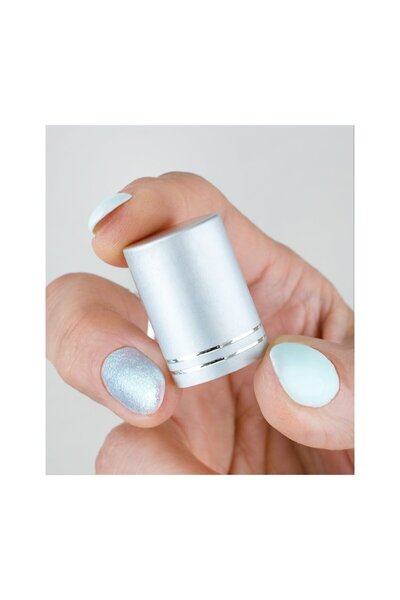 Ellemental Roll-on 10 ml - Capac argintiu mat