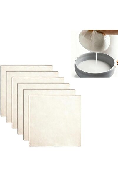 GoodTool Six-Pcs 50 x 50 cm Reusable Cheesecloths For Filtering, Can Be Used ...
