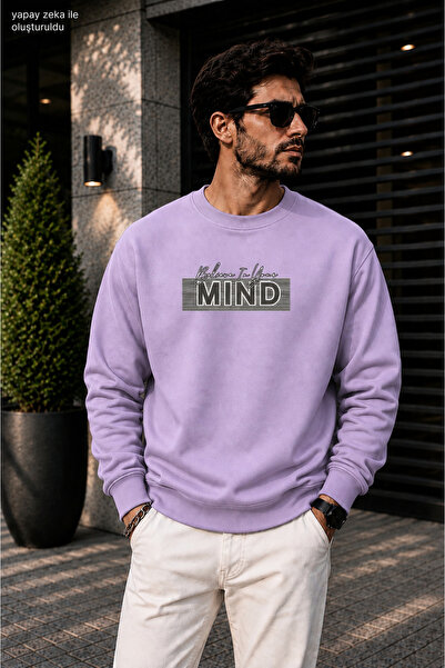 caddekombin Men's Believe in Your Mind Typography Printed Cycling Round Neck ...