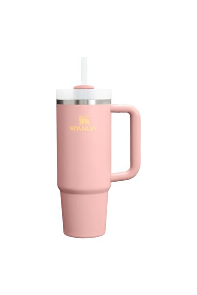 Stanley Quencher H2.O FlowState Tumbler Pipetli Termos 0,89 LT Peach Rose