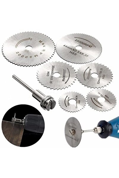 TERRIFI 6Pcs High Speed Steel HSS Saw Disc Wheel Cutting Blades,(Nitriding St...