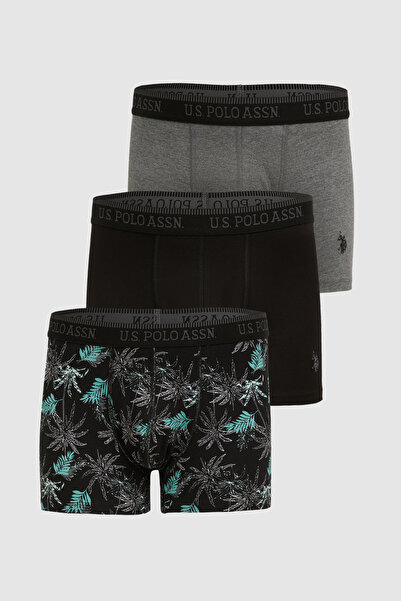 U.S. Polo Assn. Erkek Siyah İç Giyim Alt 50326512-VR046