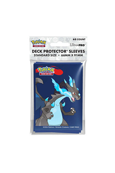 Ultra Pro Pokemon Deck Protector Sleeves - Mega Charizard X (65ct)