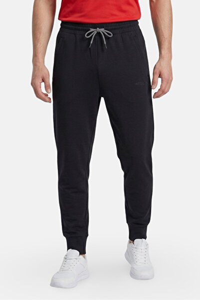 Anta Men Relaxed Fit Training Track Pants, Black