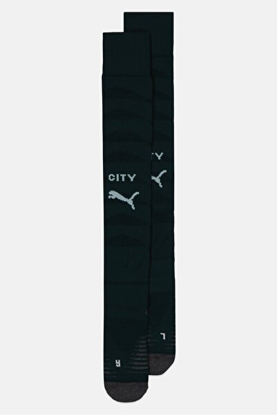 Puma Men Manchester City Football Socks, Teal Green